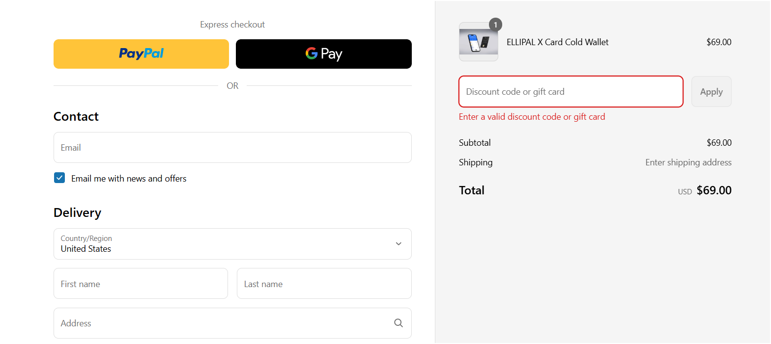 Apply ELLIPAL discount code or ELLIPAL promo code