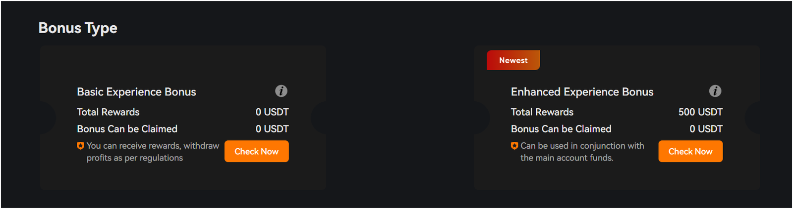 Deepcoin sign-up bonus