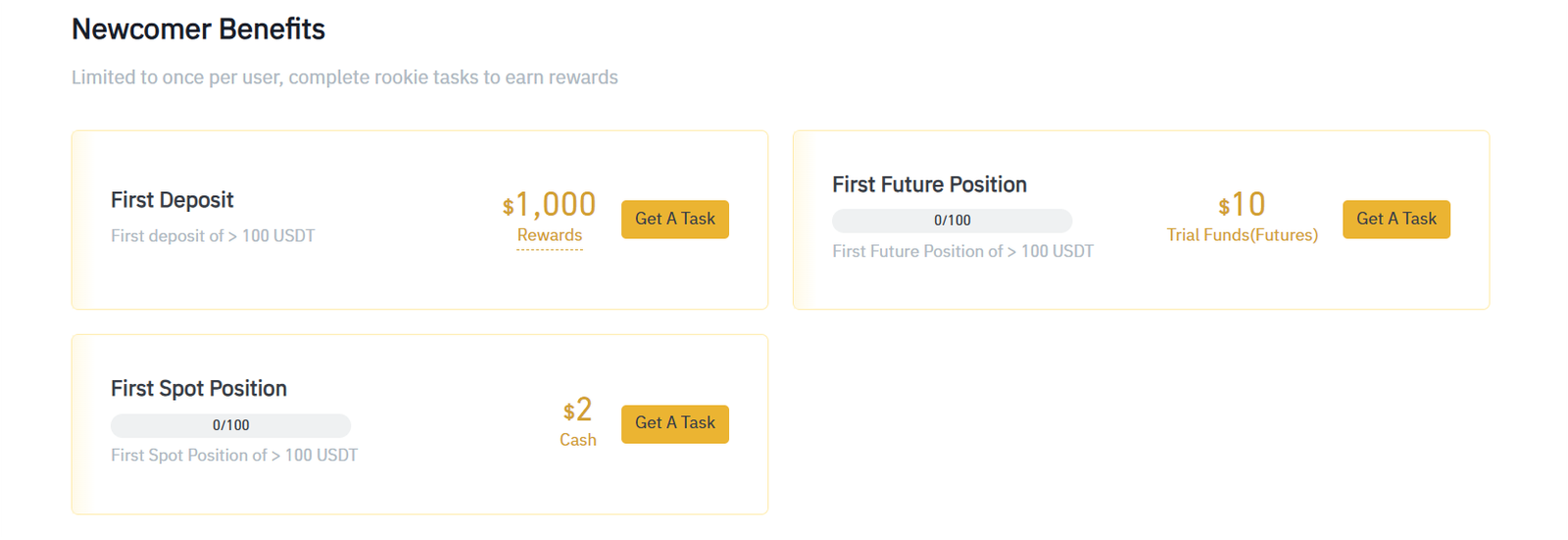 Bitrue sign-up bonus