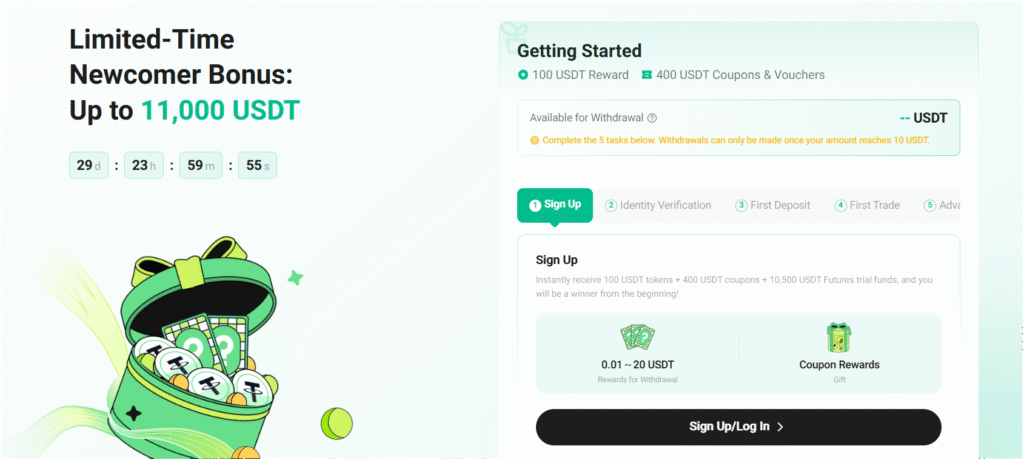 kucoin sign up bonus
